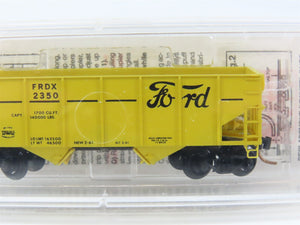 N Scale Micro-Trains MTL 56020 FRDX Ford Motor Company 33' 2-Bay Hopper 2350 RTR