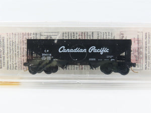 N Scale Micro-Trains MTL 55410 Canadian Pacific 33' 2-Bay Offset Side Hopper RTR