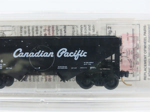 N Scale Micro-Trains MTL 55410 Canadian Pacific 33' 2-Bay Offset Side Hopper RTR