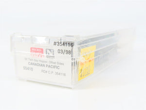 N Scale Micro-Trains MTL 55410 Canadian Pacific 33' 2-Bay Offset Side Hopper RTR