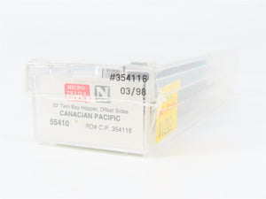 N Scale Micro-Trains MTL 55410 CP Canadian Pacific 33' 2-Bay Hopper 354116 RTR