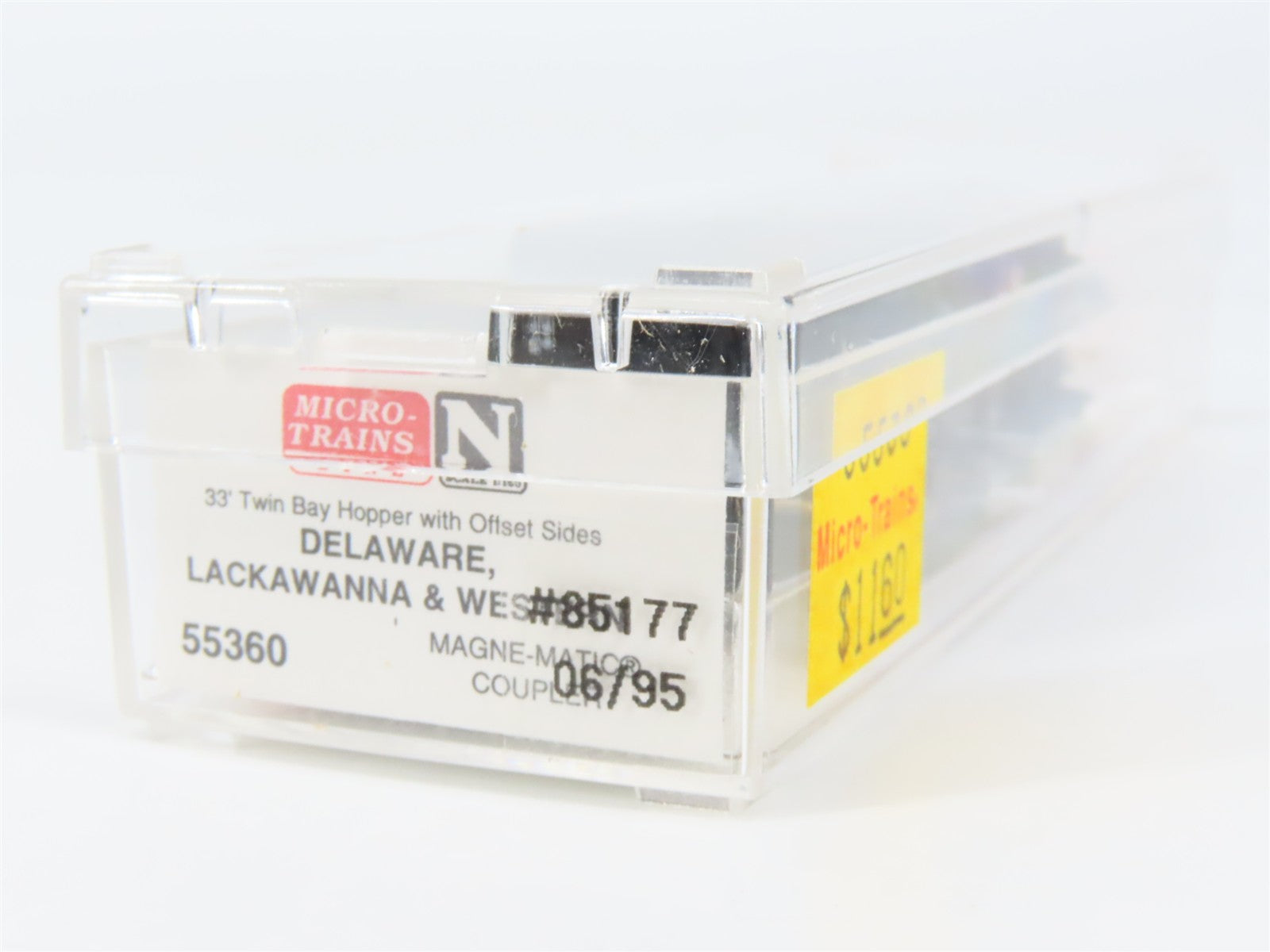 N Scale Micro-Trains MTL 55360 Delaware, Lackawanna & Western 33' Hopper RTR