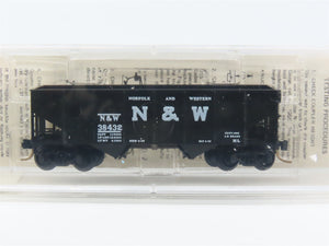 N Scale Micro-Trains MTL 56042 N&W Norfolk & Western 33' 2-Bay Hopper 38432 RTR