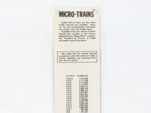 N Scale Micro-Trains MTL 56042 N&W Norfolk & Western 33' 2-Bay Hopper 38432 RTR