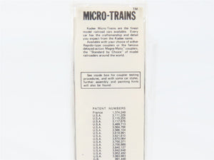 N Scale Micro-Trains MTL 56042 N&W Norfolk & Western 33' Hopper 38432 RTR