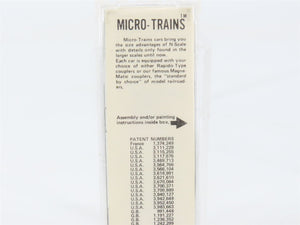 N Scale Micro-Trains MTL 56042 N&W Norfolk & Western 33' 2-Bay Hopper 38354 RTR