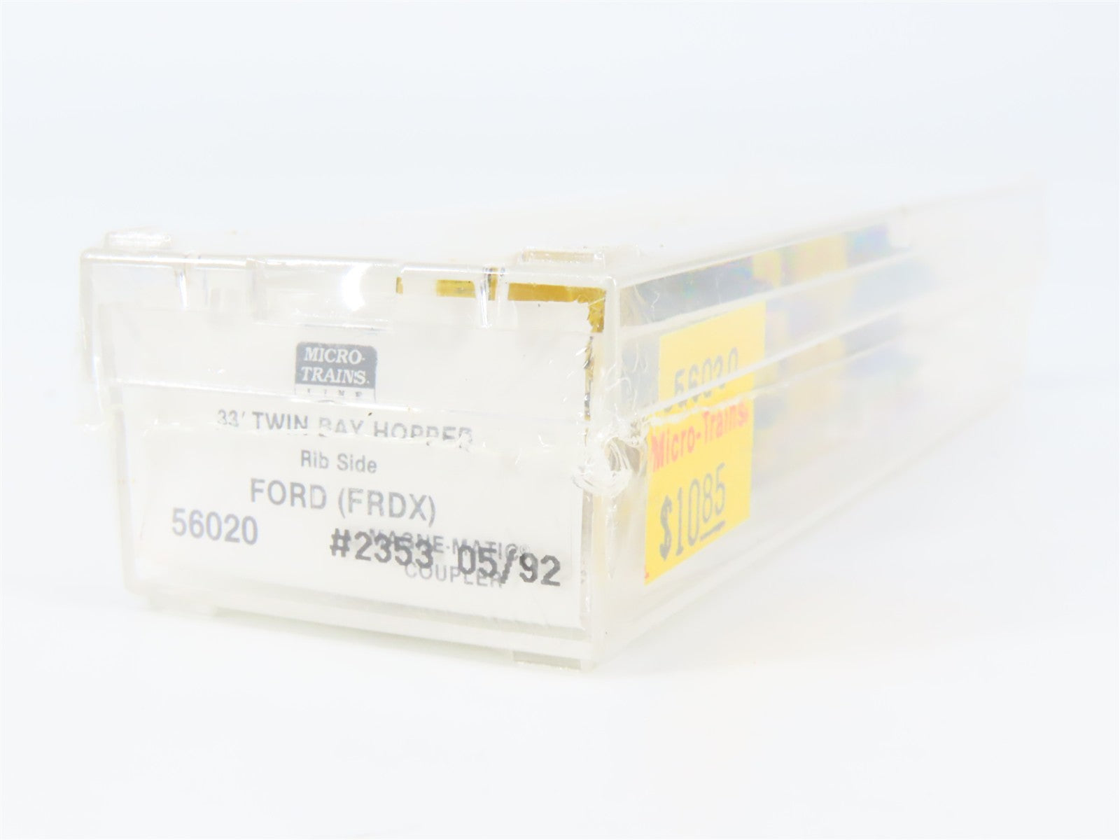 N Scale Micro-Trains MTL 56020 FRDX Ford 33' 2-Bay Hopper 2353 RTR