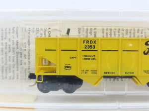 N Scale Micro-Trains MTL 56020 FRDX Ford 33' 2-Bay Hopper 2353 RTR