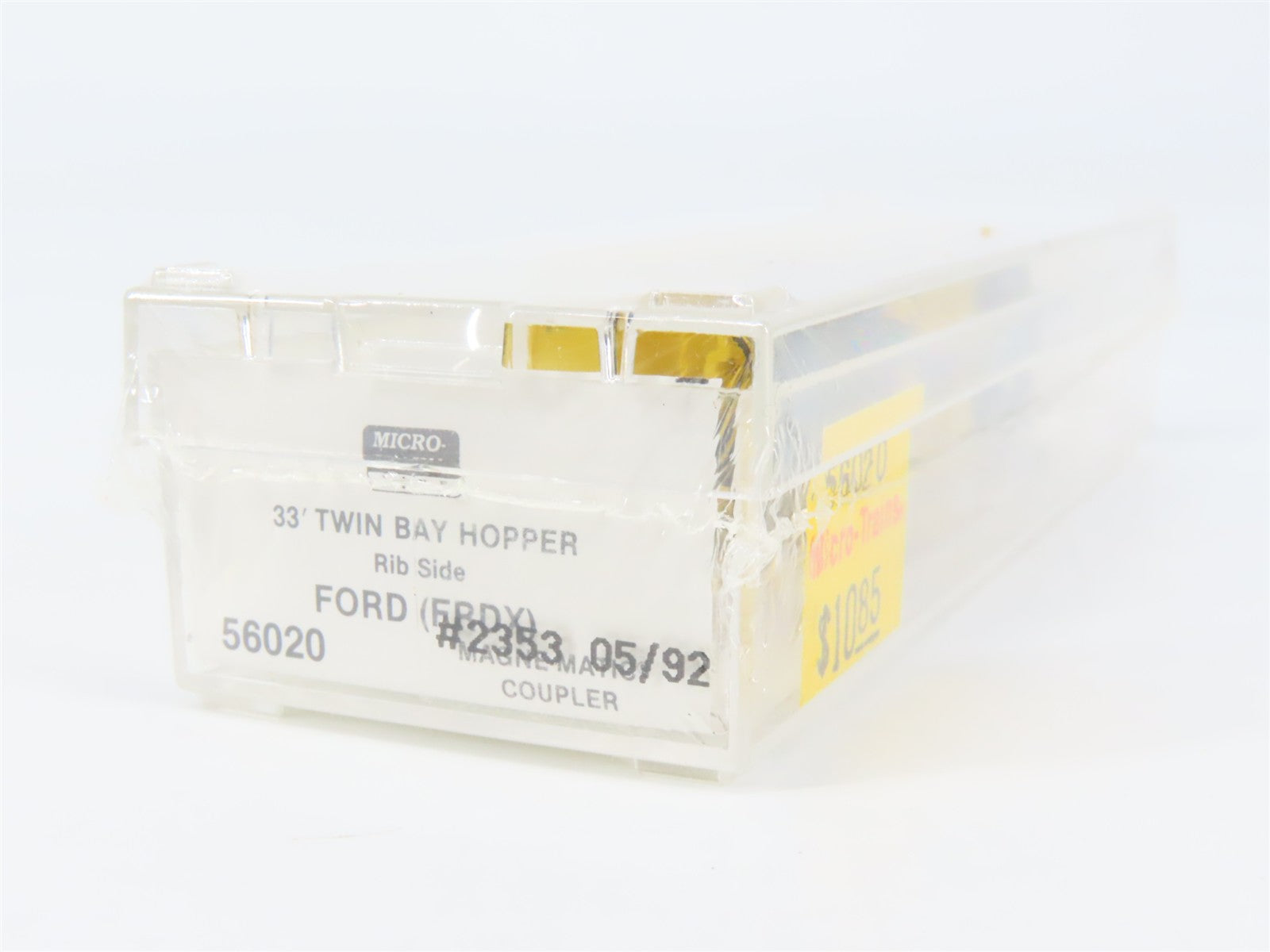 N Scale Micro-Trains MTL 56020 FRDX Ford 33' 2-Bay Hopper 2353 RTR