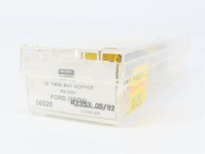 N Scale Micro-Trains MTL 56020 FRDX Ford 33' 2-Bay Hopper 2353 RTR
