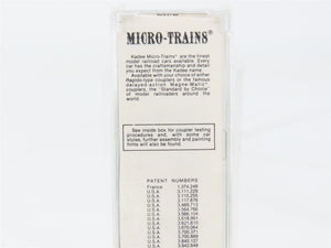 N Scale Micro-Trains MTL 56010 BN Burlington Northern 33' 2-Bay Hopper RTR