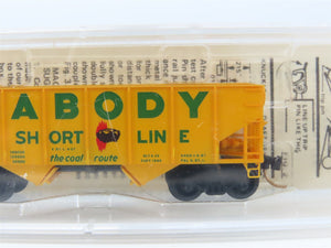N Scale Micro-Trains MTL 56050 PSL Peabody Short Line 33' Hopper 6613 RTR