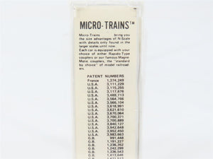N Scale Micro-Trains MTL 56050 PSL Peabody Short Line 33' 2-Bay Hopper 6613 RTR