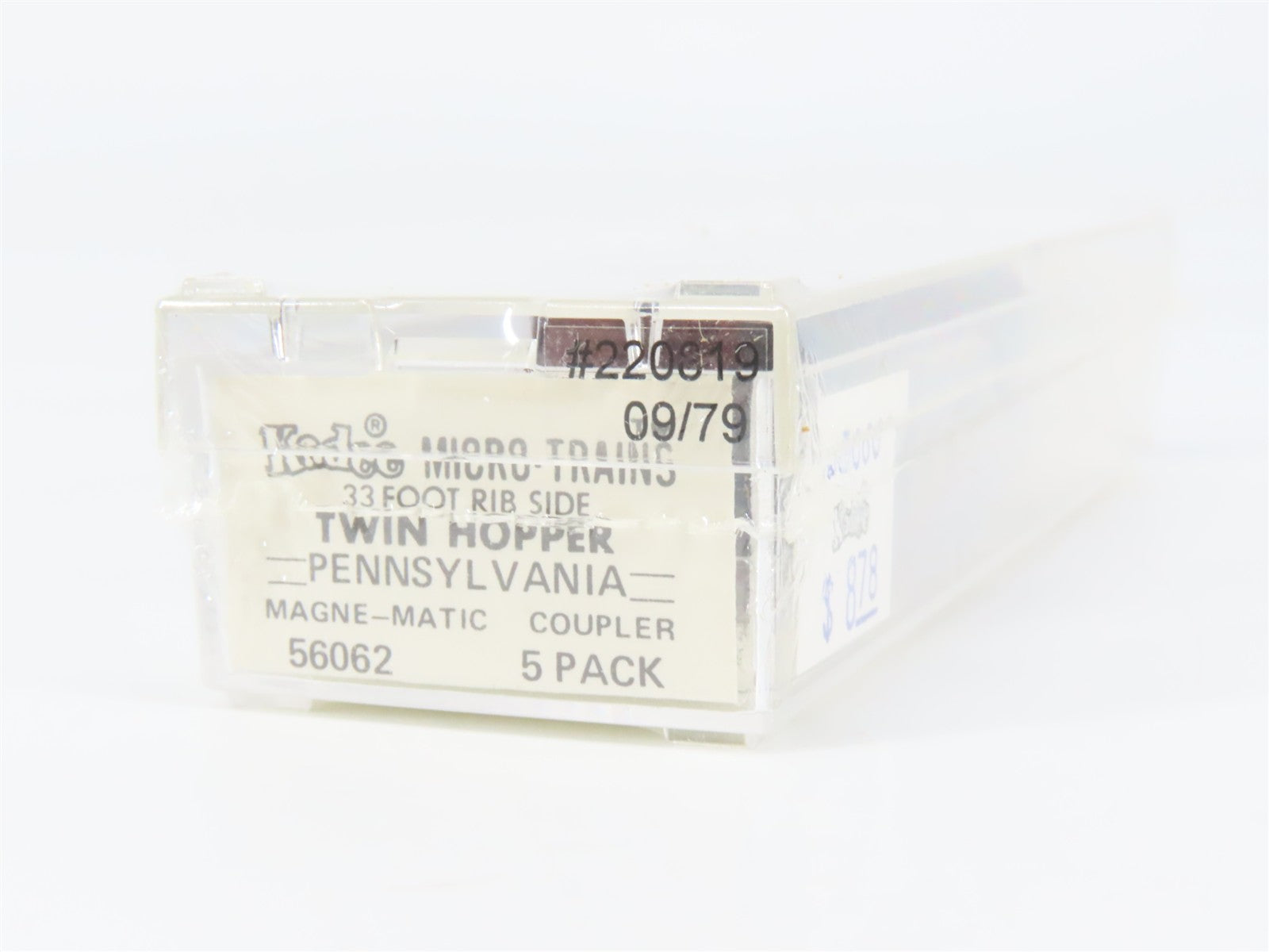 N Scale Micro-Trains MTL 56062 PRR Pennsylvania 33' 2-Bay Hopper 220819 RTR