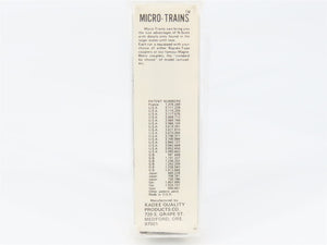 N Scale Micro-Trains MTL 56062 Pennsylvania 33' 2-Bay Rib Side Twin Hopper RTR