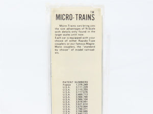 N Scale Micro-Trains MTL 56062 Pennsylvania 33' 2-Bay Hopper 220538 RTR