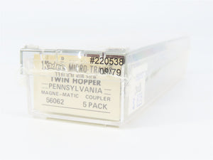 N Scale Micro-Trains MTL 56062 Pennsylvania 33' 2-Bay Hopper 220538 RTR
