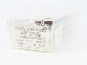 N Scale Micro-Trains MTL 56062 PRR Pennsylvania 33' Twin Hopper 220156 RTR