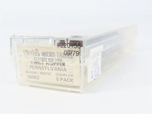N Scale Micro-Trains MTL 56062 Pennsylvania 33' 2-Bay Hopper 220156 RTR