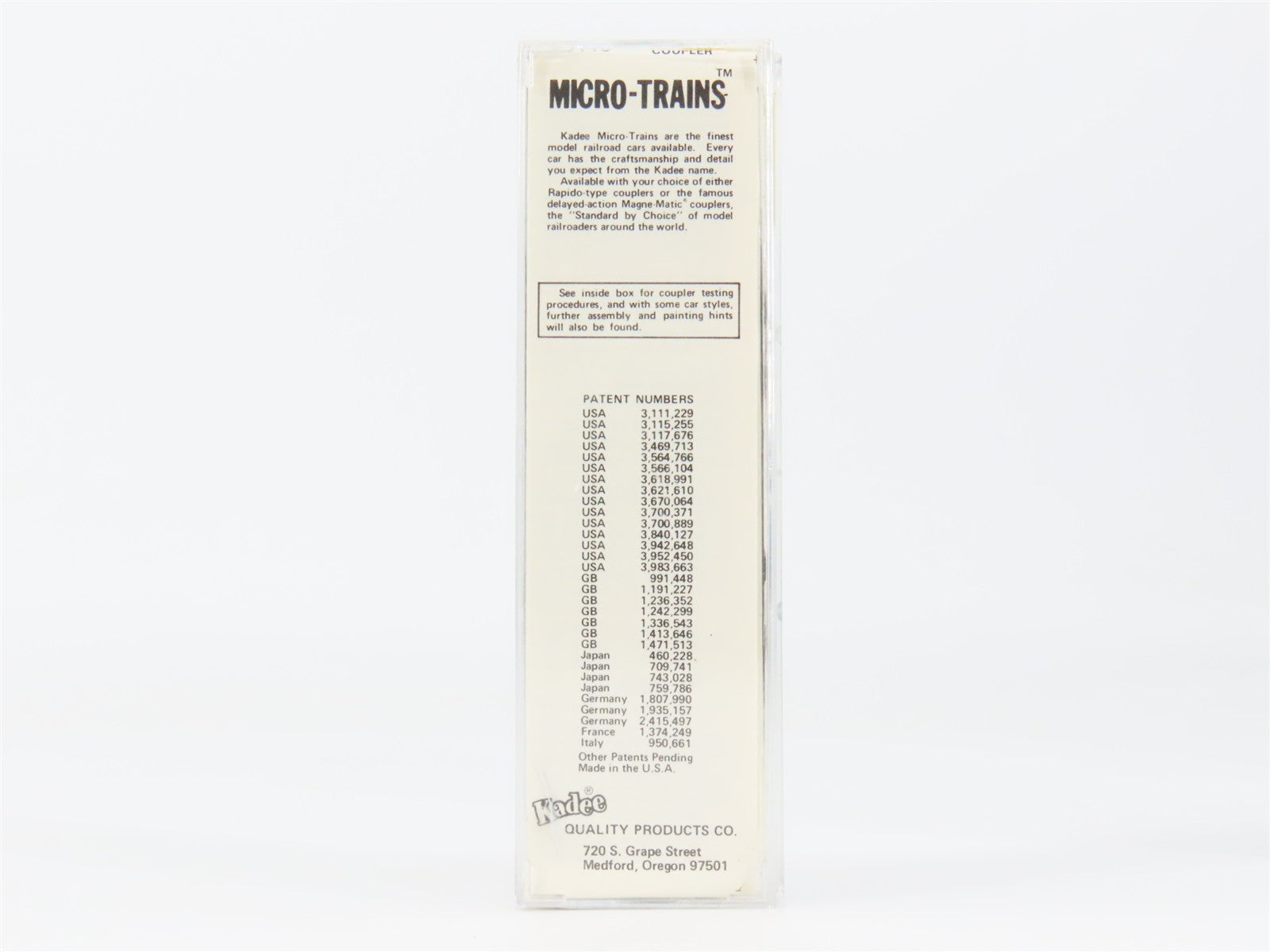 N Scale Micro-Trains MTL 50110 Denver & Rio Grande Western 34' Caboose 01149 RTR