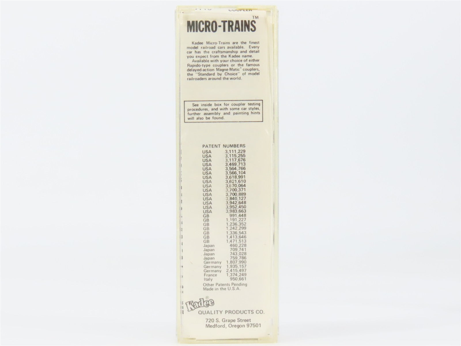N Scale Micro-Trains MTL 50110 Denver & Rio Grande Western 34' Caboose 01149 RTR