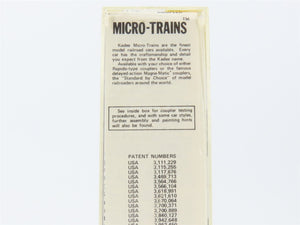 N Scale Micro-Trains MTL 50110 Denver & Rio Grande Western 34' Caboose 01149 RTR