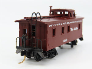 N Scale Micro-Trains MTL 50110 Denver & Rio Grande Western 34' Caboose 0549 RTR