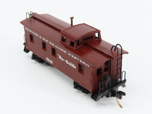 N Scale Micro-Trains MTL 50110 Denver & Rio Grande Western 34' Caboose 0549 RTR