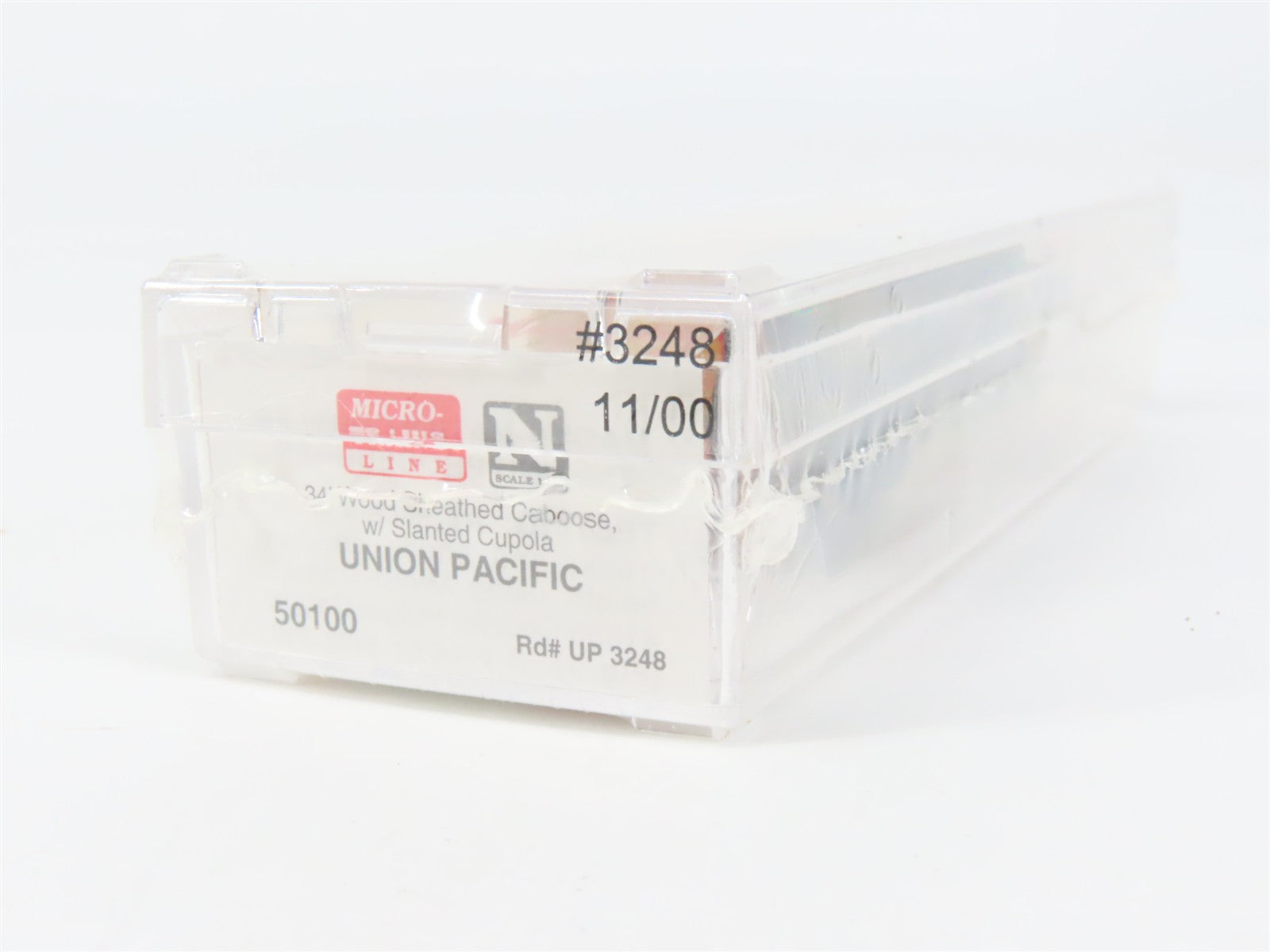 N Scale Micro-Trains MTL 50100 UP Union Pacific 34' Wood Sheathed Caboose RTR