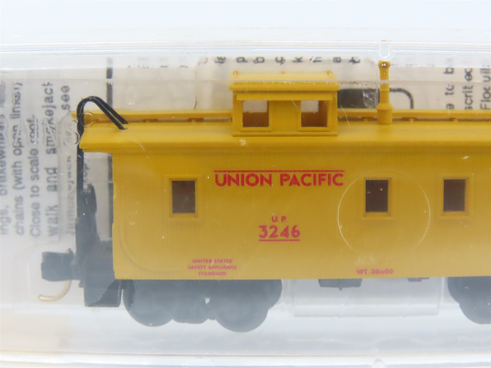 N Scale Micro-Trains MTL 50100 UP Union Pacific 34' Wood Sheathed Caboose RTR