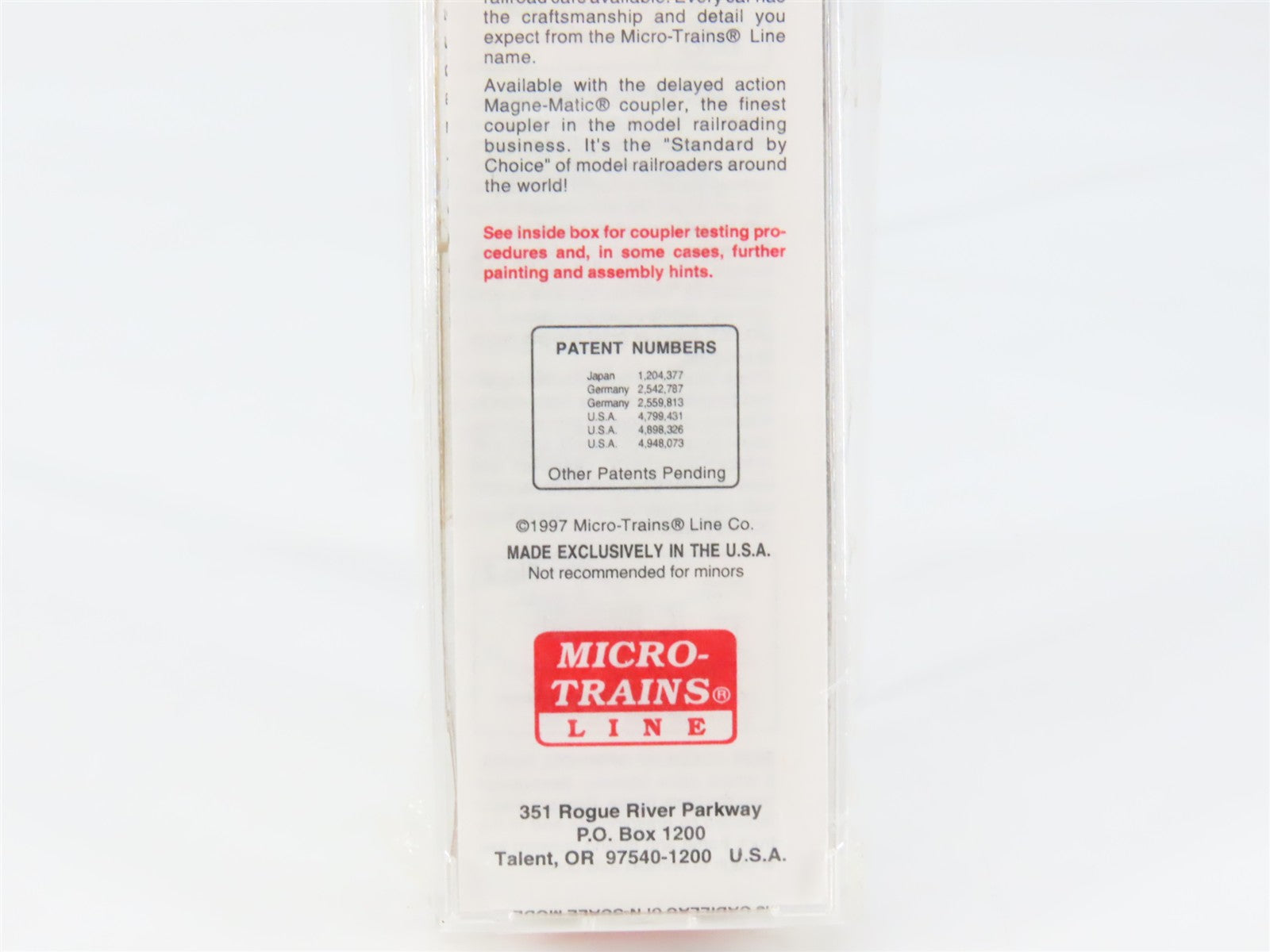 N Scale Micro-Trains MTL 50100 UP Union Pacific 34' Wood Sheathed Caboose RTR