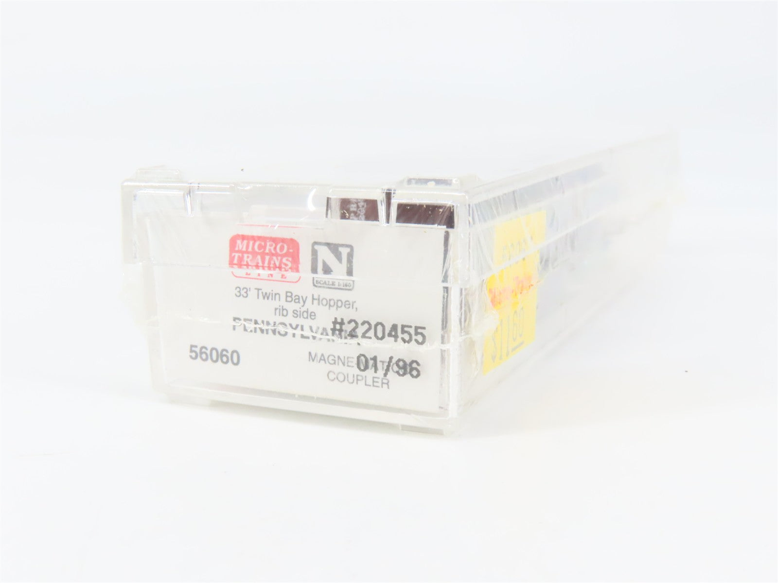 N Scale Micro-Trains MTL 56060 PRR Pennsylvania 33' 2-Bay Hopper 220455 RTR