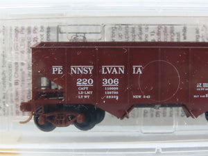 N Scale Micro-Trains MTL 56060 Pennsylvania 33' 2-Bay Hopper 220306 RTR