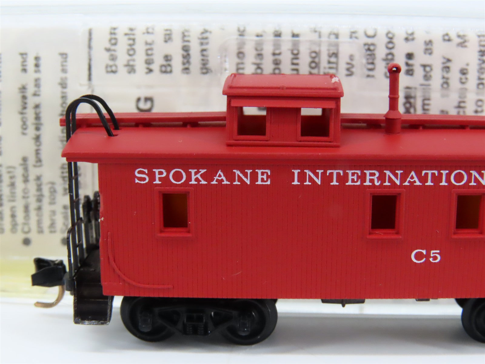N Scale Micro-Trains MTL 50130 Spokane International 34' Caboose C5 RTR