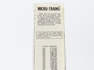 N Scale Micro-Trains MTL 50130 Spokane International 34' Caboose C5 RTR