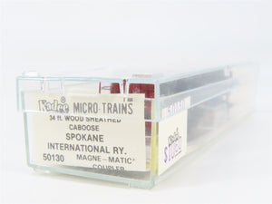 N Scale Micro-Trains MTL 50130 Spokane International 34' Caboose C5 RTR