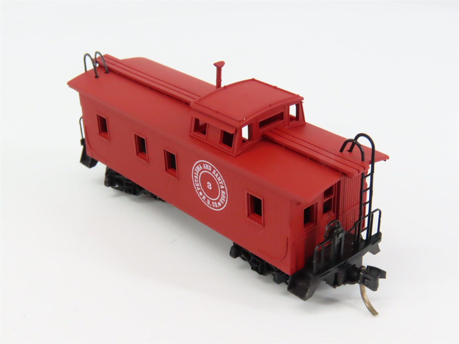 N Scale Micro-Trains MTL 50120 Petaluma & Santa Rosa 34' Caboose 3 RTR