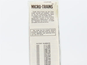 N Scale Micro-Trains MTL 50120 Petaluma & Santa Rosa 34' Caboose 3 RTR