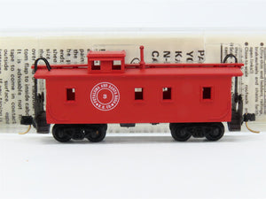 N Scale Micro-Trains MTL 50120 Petaluma & Santa Rosa 34' Caboose 3 RTR