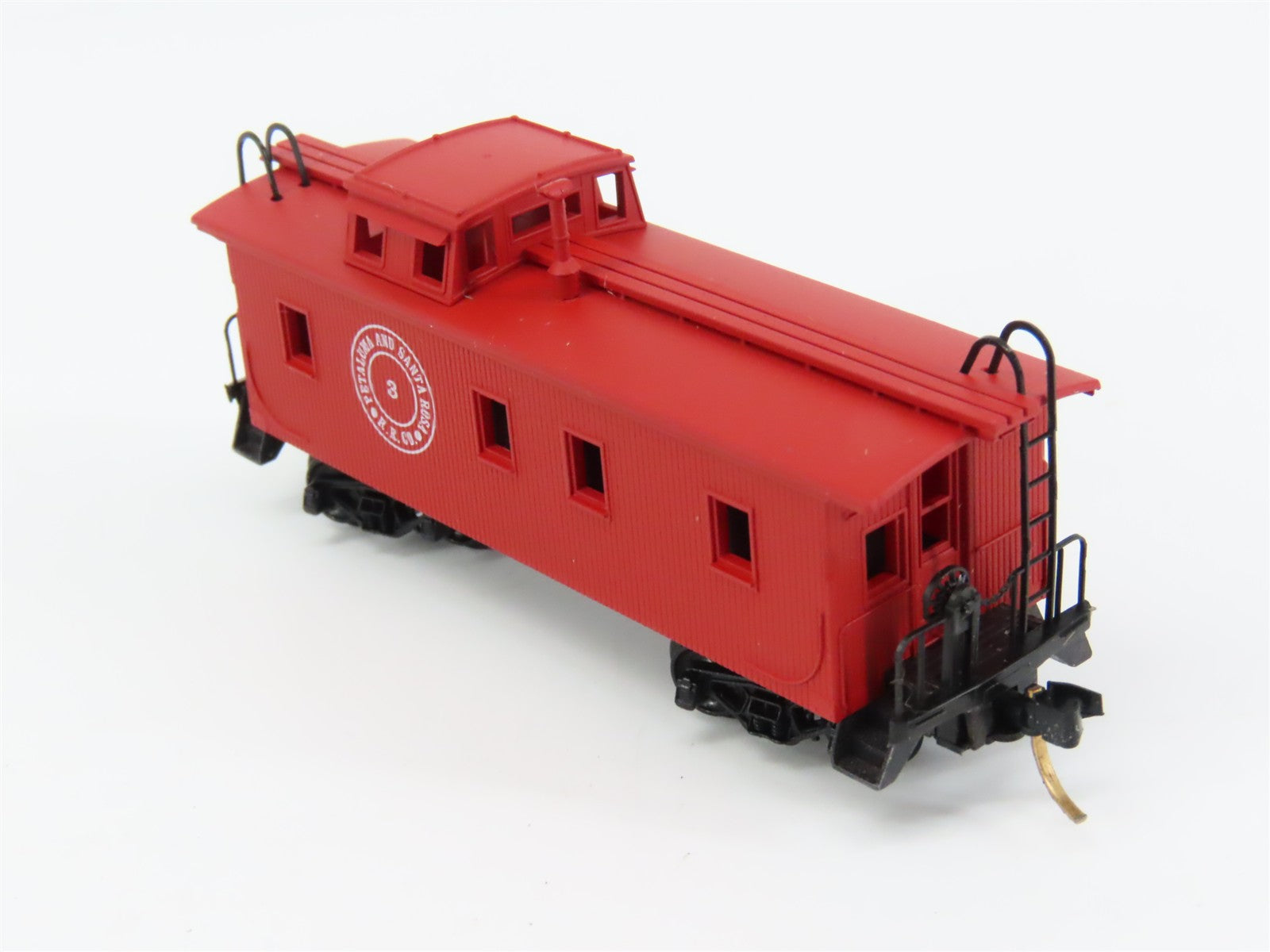 N Scale Micro-Trains MTL 50120 Petaluma & Santa Rosa 34' Caboose 3 RTR