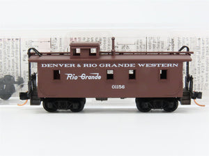 N Scale Micro-Trains MTL 50110 Denver & Rio Grande Western 34' Caboose RTR