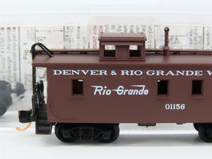 N Scale Micro-Trains MTL 50110 Denver & Rio Grande Western 34' Caboose RTR