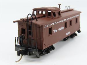 N Scale Micro-Trains MTL 50110 Denver & Rio Grande Western 34' Caboose 01158 RTR