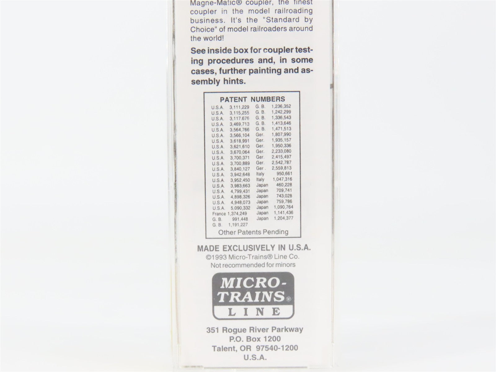 N Scale Micro-Trains MTL 50110 Denver & Rio Grande Western 34' Caboose 01158 RTR