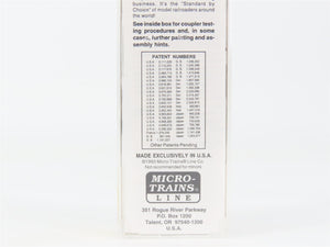 N Scale Micro-Trains MTL 50110 Denver & Rio Grande Western 34' Caboose 01158 RTR