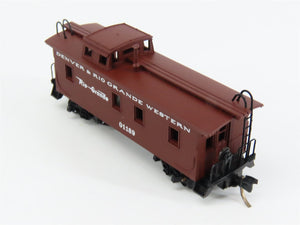 N Scale Micro-Trains MTL 50110 Denver & Rio Grande Western 34' Caboose 01189 RTR