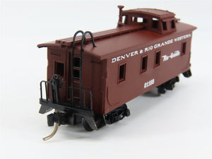 N Scale Micro-Trains MTL 50110 Denver & Rio Grande Western 34' Caboose 01189 RTR