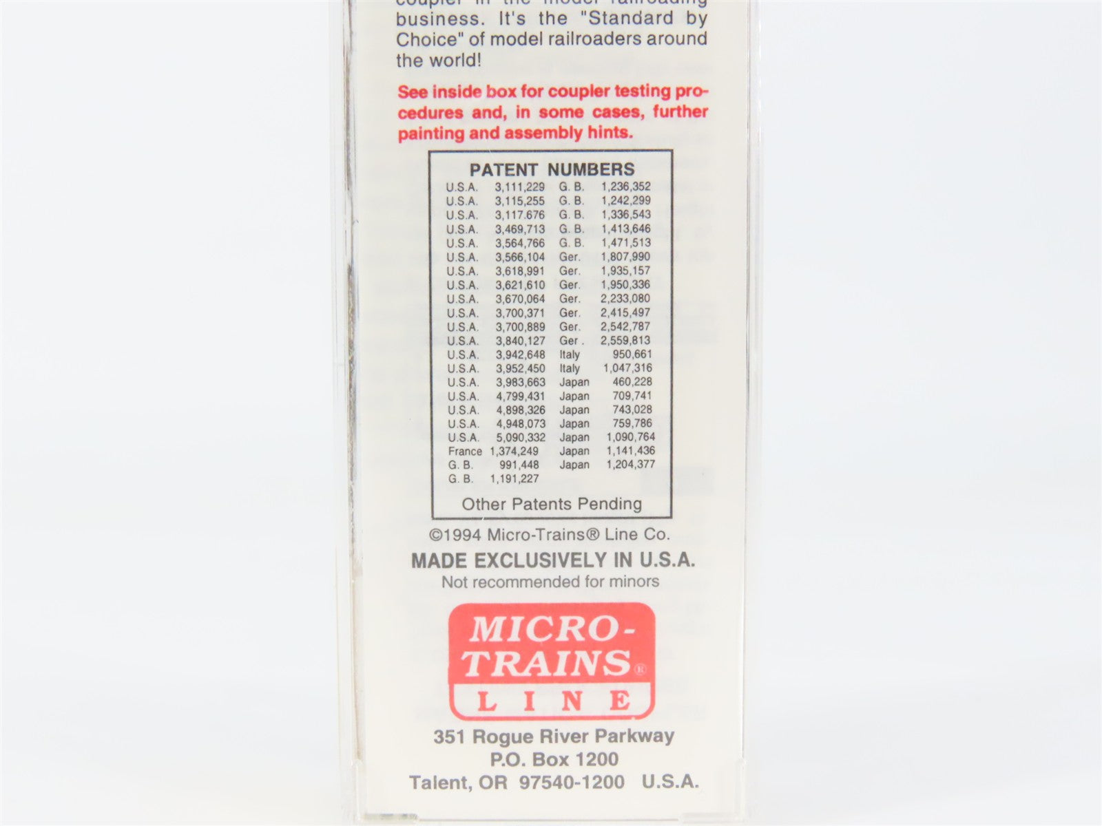 N Scale Micro-Trains MTL 50160 MP Missouri Pacific 34' Wood-Sheathed Caboose RTR