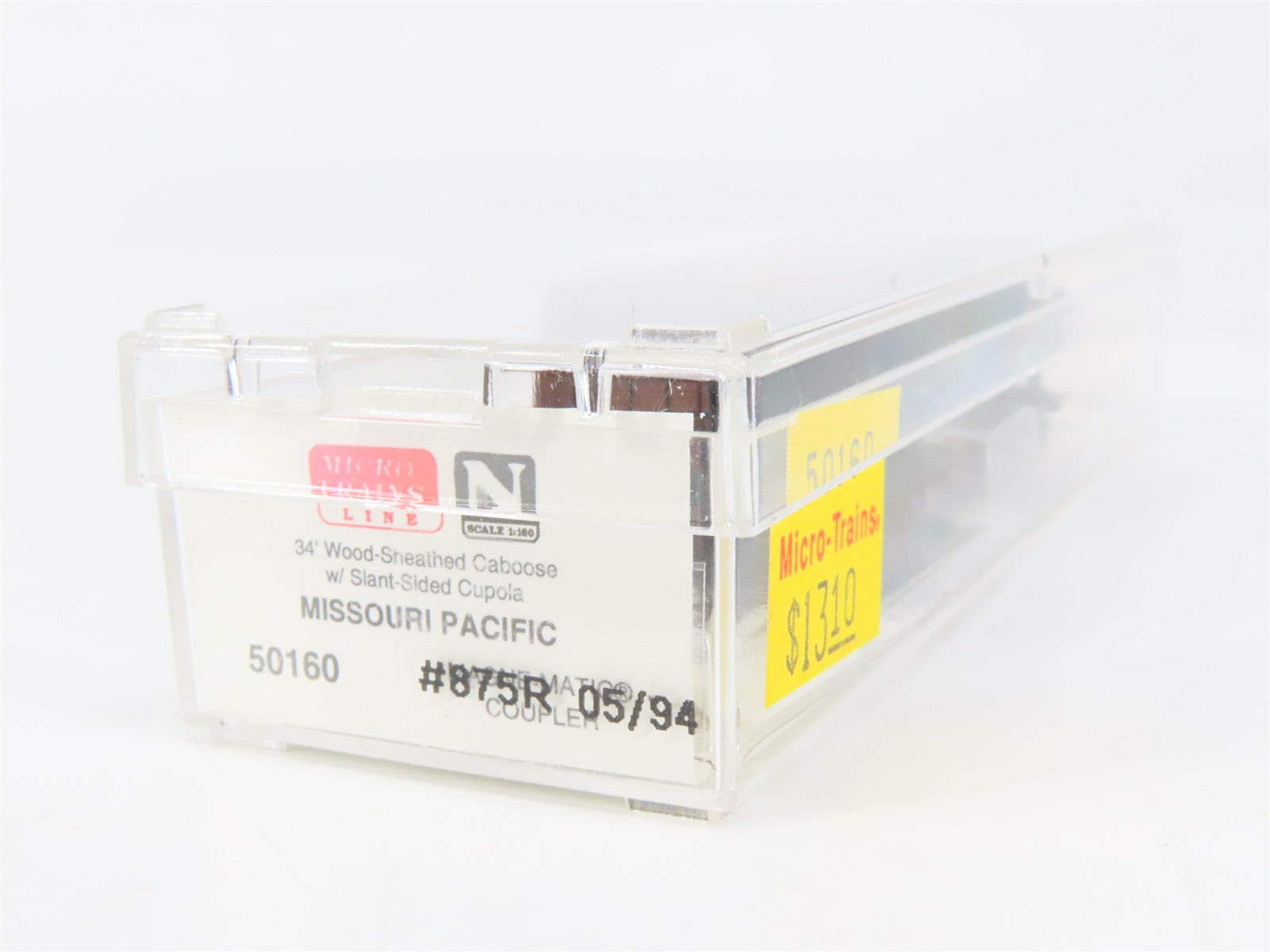 N Scale Micro-Trains MTL 50160 MP Missouri Pacific 34' Wood-Sheathed Caboose RTR