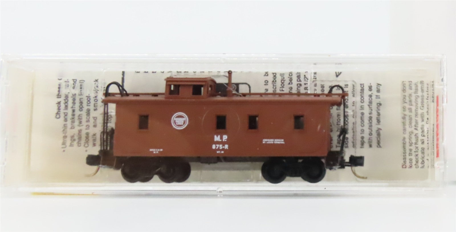 N Scale Micro-Trains MTL 50160 MP Missouri Pacific 34' Wood-Sheathed Caboose RTR